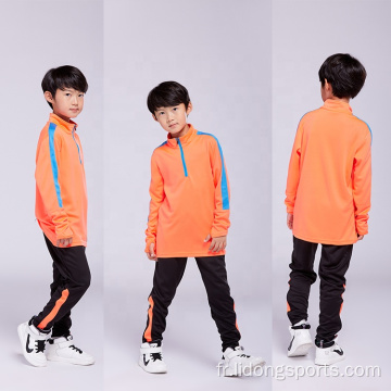 Formation de football Top Quality Men Soccer Tracksuit